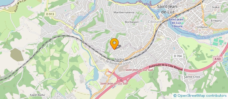 localisation de l'entreprise FANACASA à URRUGNE