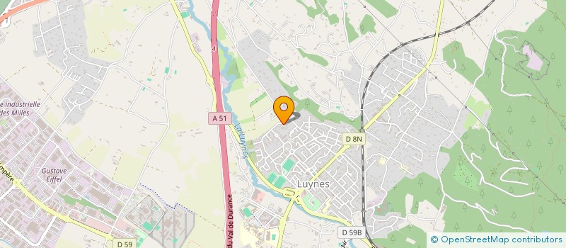 localisation de l'entreprise FANAE à AIX-EN-PROVENCE