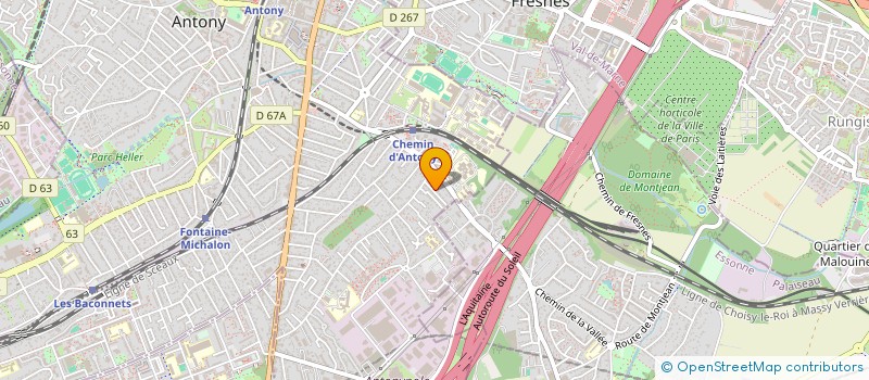 localisation de l'entreprise FANALETU SERVICES à ANTONY