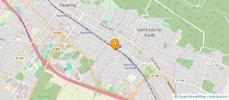 localisation de l'entreprise FANANTENANA à SAINT-LEU-LA-FORET