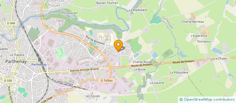localisation de l'entreprise FANANTENANA-ESPERANCE à LA CHAPELLE-SAINT-MESMIN