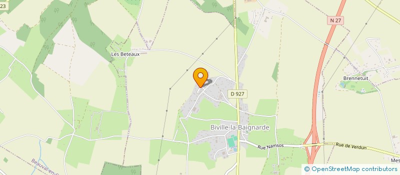 localisation de l'entreprise FANARD  BIVILLE-LA-BAIGNARDE