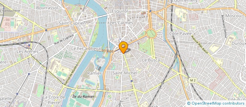 localisation de l'entreprise FANAS à TOULOUSE
