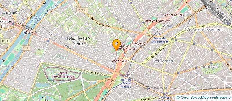 localisation de l'entreprise FANATURA à NEUILLY-SUR-SEINE