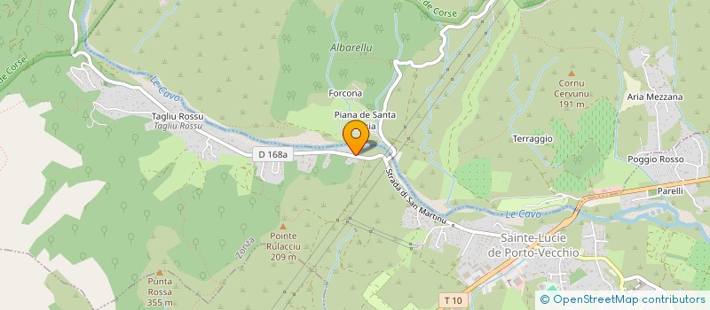 localisation de l'entreprise FANCELLU & MANZONI IMMOBILIER  ZONZA