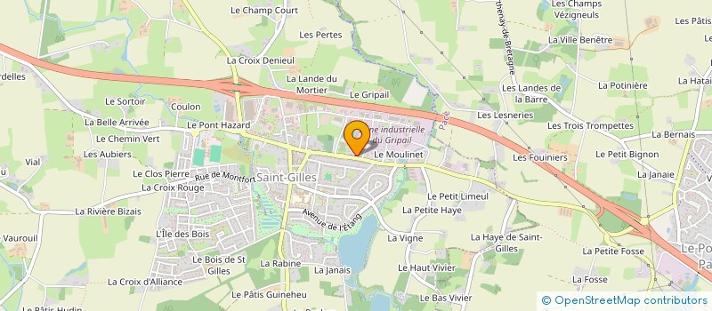 localisation de l'entreprise FANCH35  SAINT-GILLES