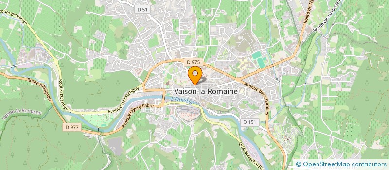 localisation de l'entreprise FANCIE à VAISON-LA-ROMAINE