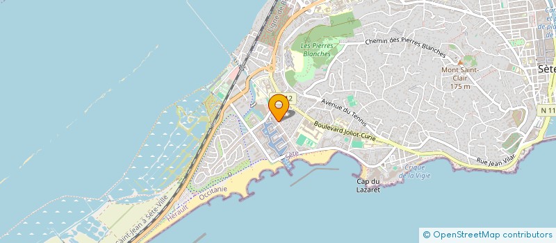 localisation de l'entreprise FANCY  SETE