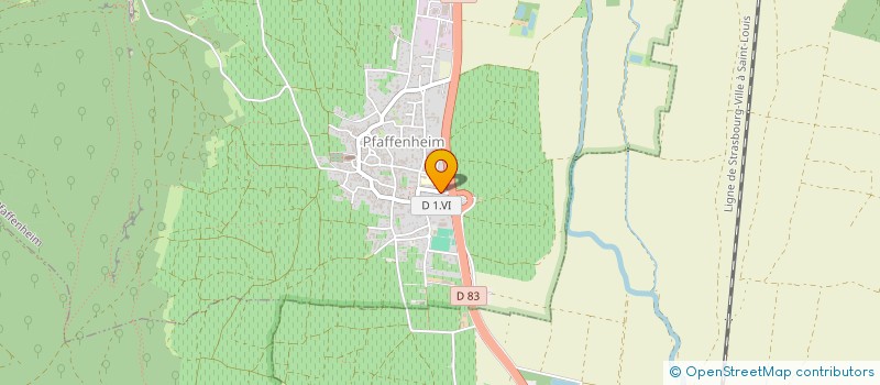 localisation de l'entreprise FANCY'ART  PFAFFENHEIM