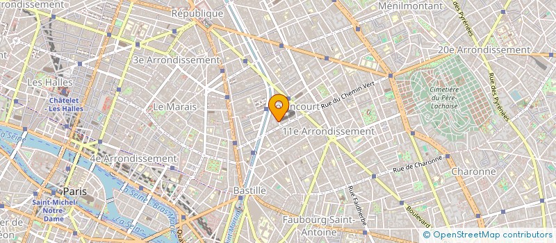 localisation de l'entreprise FANCY CHAUFFEUR PARIS  PARIS