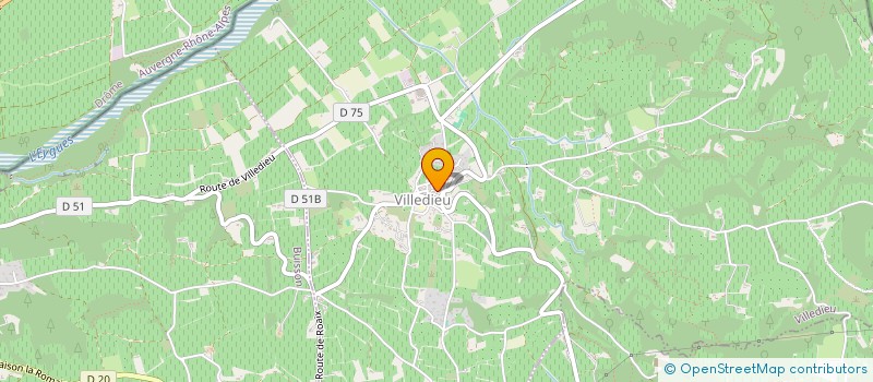 localisation de l'entreprise FANCY GOLF à VILLEDIEU
