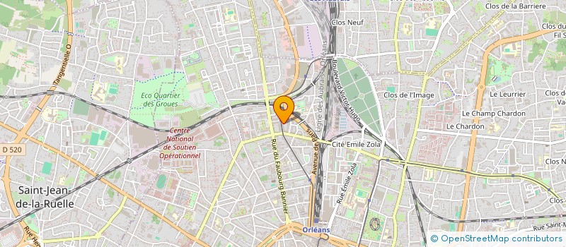 localisation de l'entreprise FAND CONCEPT  ORLEANS