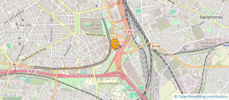 localisation de l'entreprise FANDITEK  LILLE