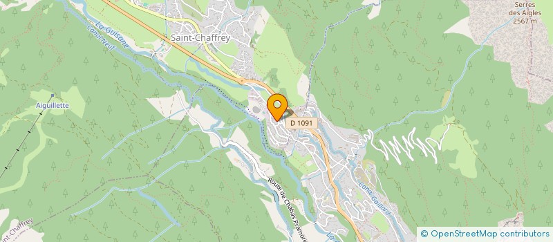 localisation de l'entreprise FANE IMMOBILIER  SAINT-CHAFFREY