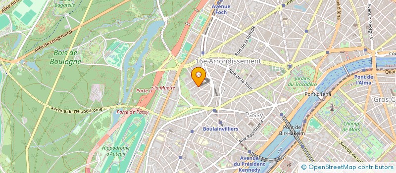 localisation de l'entreprise FANED  PARIS