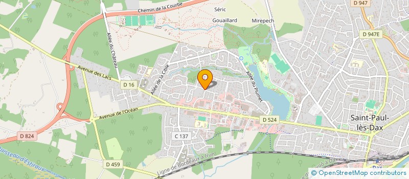 localisation de l'entreprise FANEL  SAINT-PAUL-LES-DAX