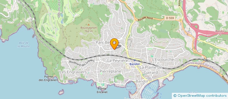 localisation de l'entreprise FANELLE à BANDOL