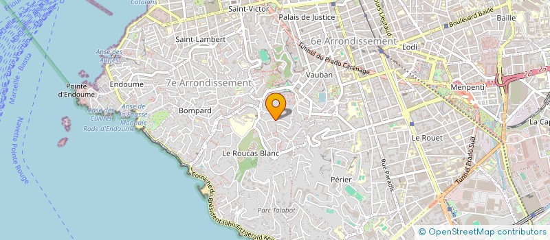 localisation de l'entreprise FANELLY  MARSEILLE