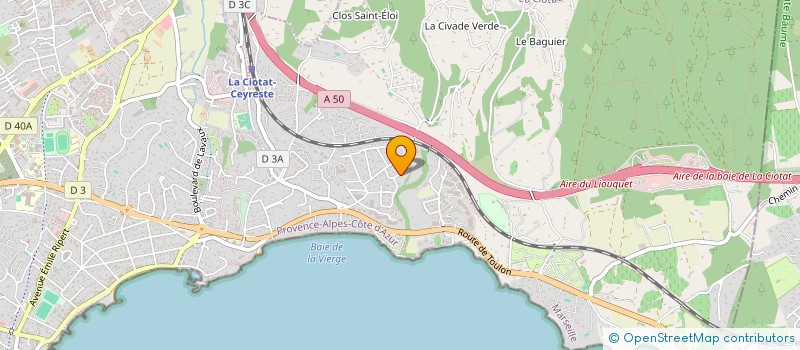 localisation de l'entreprise FANEOU  LA CIOTAT