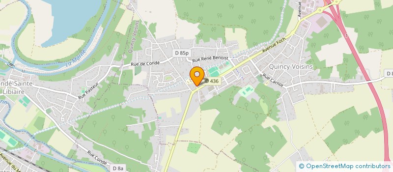 localisation de l'entreprise FANFAN  QUINCY-VOISINS