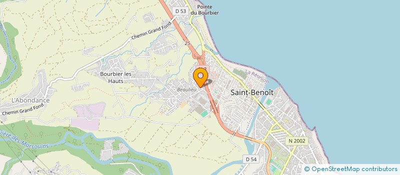 localisation de l'entreprise FANFAR DAN SOMIN à SAINT-BENOIT