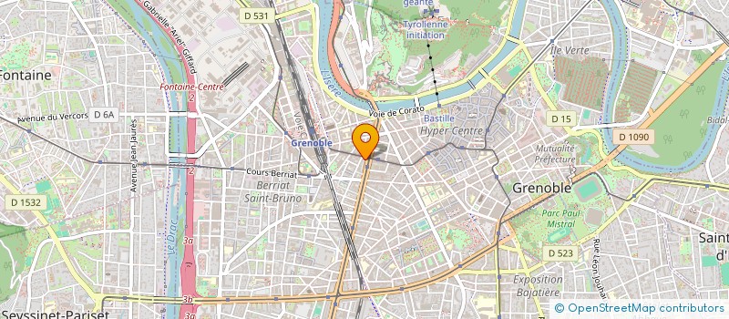 localisation de l'entreprise FANFARE A LA NOIX à GRENOBLE