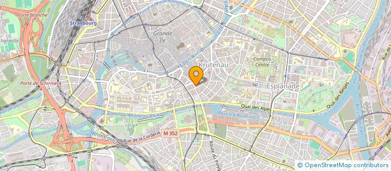 localisation de l'entreprise FANFARE AQUATIQUE à STRASBOURG
