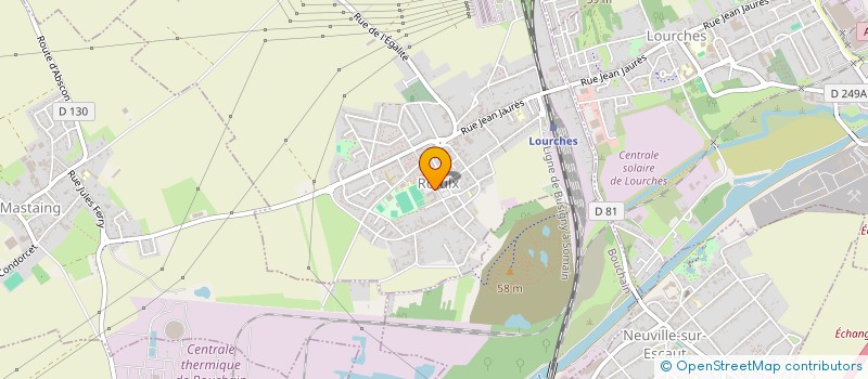 localisation de l'entreprise FANFARE DE ROEULX à RŒULX