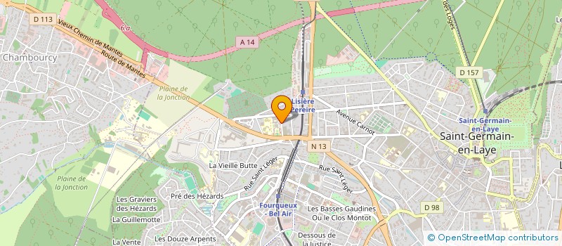 localisation de l'entreprise FANFARE DE SCIENCES PO SAINT GERMAIN EN LAYE  SAINT-GERMAIN-EN-LAYE