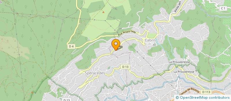 localisation de l'entreprise FANFARE DOUZE DEGRES CINQ  CABRIS