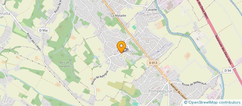 localisation de l'entreprise FANFARE LA PECHE O BOUCAN  PECHABOU