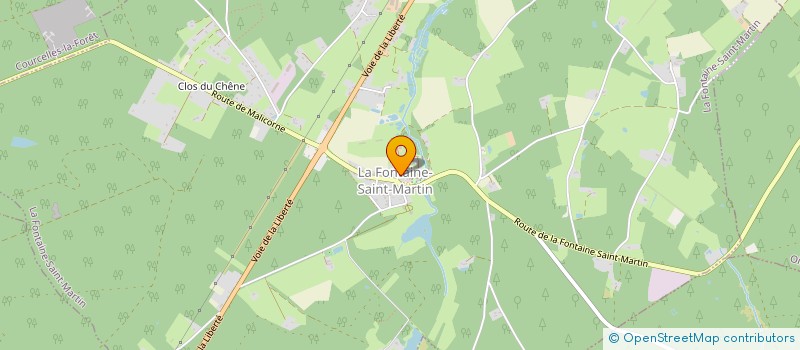 localisation de l'entreprise FANFARE LE REVEIL DES GRILLONS  YVRE-LE-POLIN