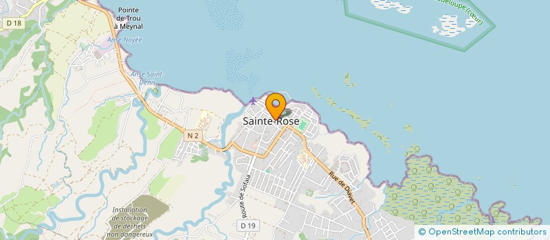 localisation de l'entreprise FANFARE MUNICIPALE DE SAINTE-ROSE à SAINTE-ROSE