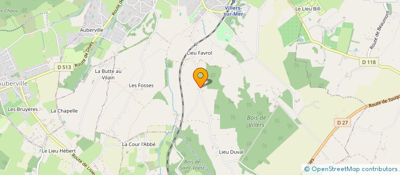 localisation de l'entreprise FANFARE MUNICIPALE DE VILLERS-SUR-MER  VILLERS-SUR-MER