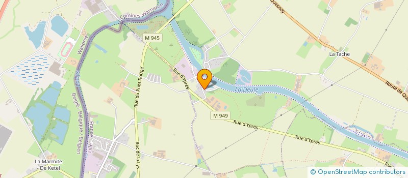 localisation de l'entreprise FANFARE MUNICIPALE DEULEMONT  DEULEMONT