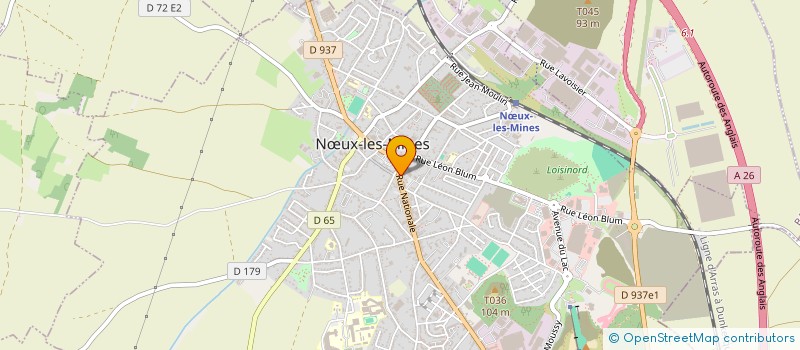 localisation de l'entreprise FANG RONG  NUX-LES-MINES