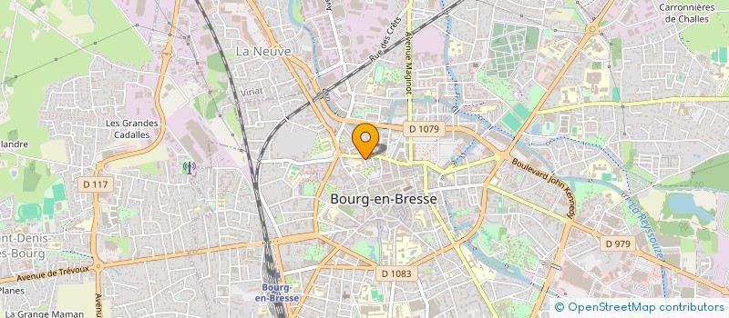 localisation de l'entreprise FANGAIN JM  BOURG-EN-BRESSE