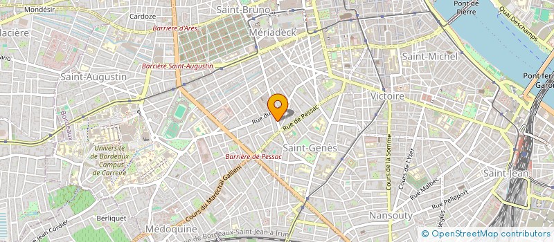 localisation de l'entreprise FANGDONG  BORDEAUX