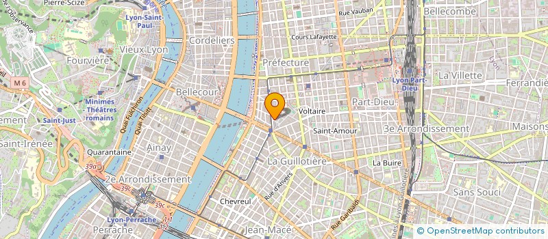 localisation de l'entreprise FANGET-BRIALON  LYON