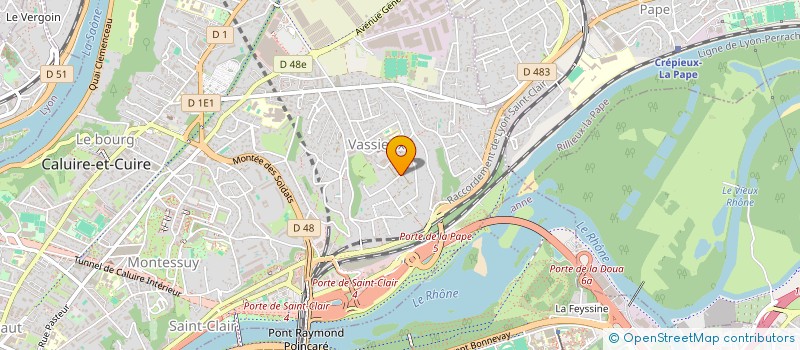 localisation de l'entreprise FANI  CALUIRE-ET-CUIRE