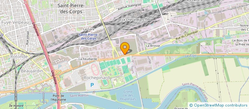 localisation de l'entreprise FANI  SAINT-PIERRE-DES-CORPS