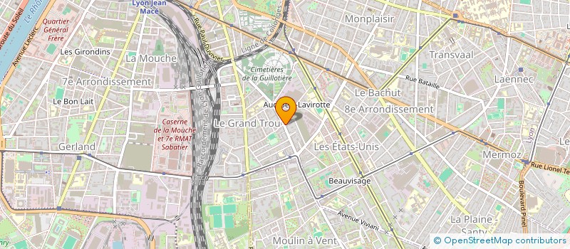 localisation de l'entreprise FANI  LYON