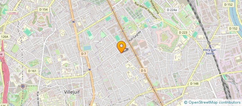 localisation de l'entreprise FANI  VITRY-SUR-SEINE