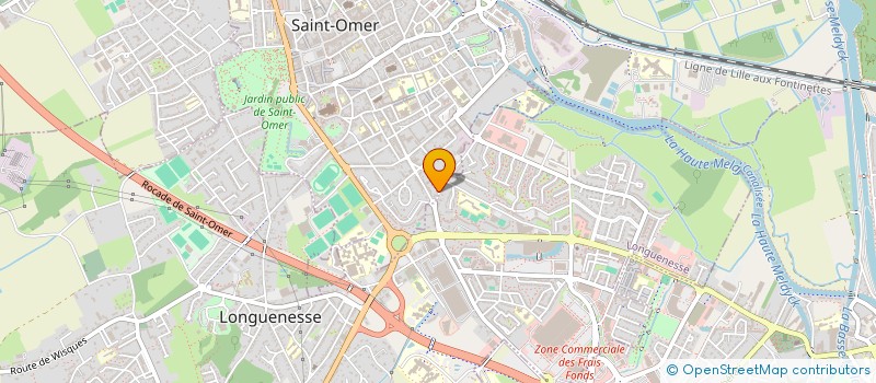 localisation de l'entreprise FANI  SAINT-OMER