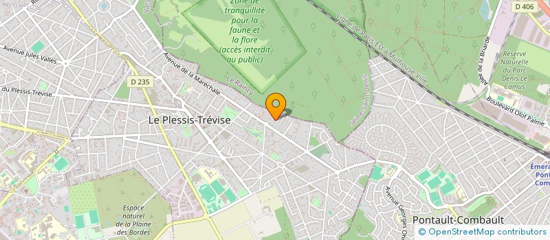 localisation de l'entreprise FANI à LE PLESSIS-TREVISE
