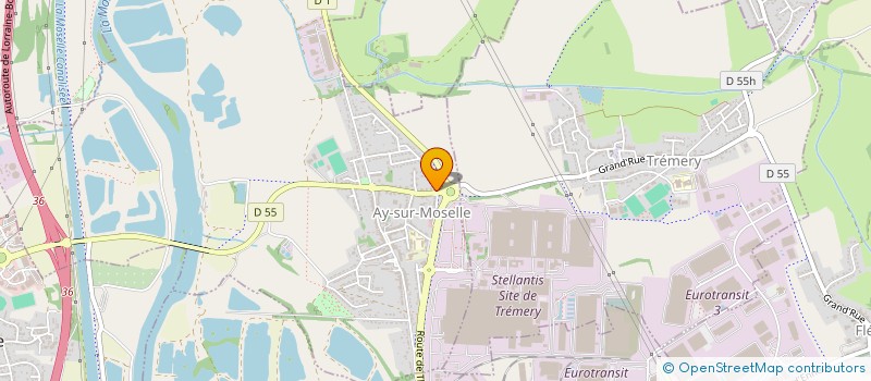 localisation de l'entreprise FANI SERVIDIO  AY-SUR-MOSELLE