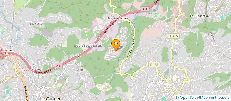 localisation de l'entreprise FANIBE à MOUGINS