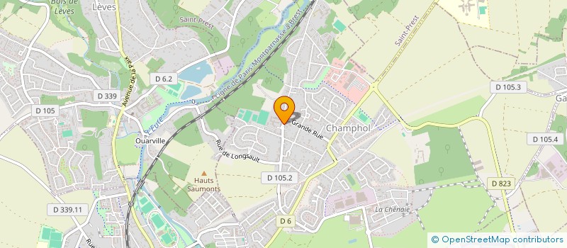 localisation de l'entreprise FANIDA à CLEVILLIERS