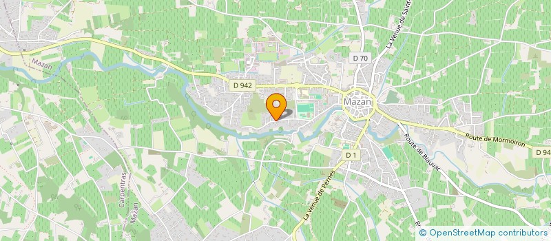 localisation de l'entreprise FANIE  MAZAN