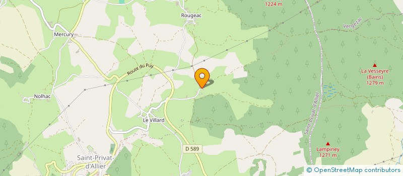 localisation de l'entreprise FANIHE  SAINT-PRIVAT-D'ALLIER